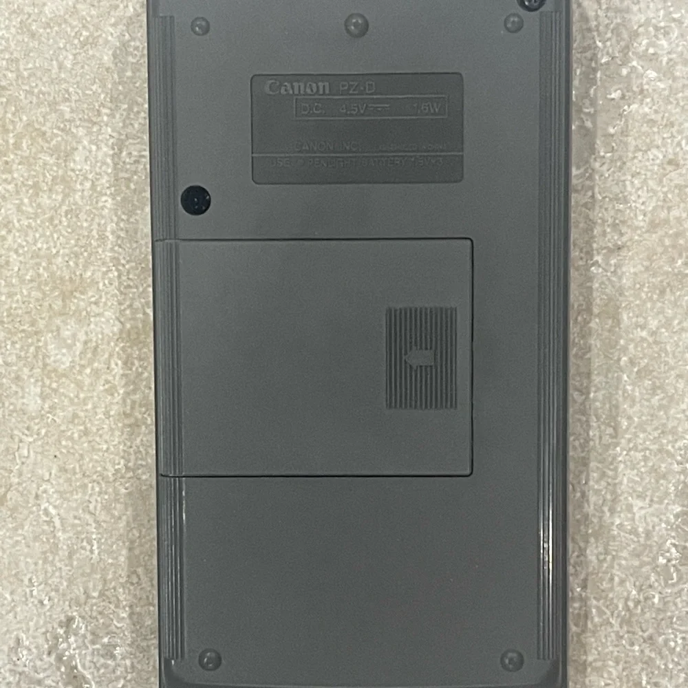 Canon Palm Printer PZ-D
